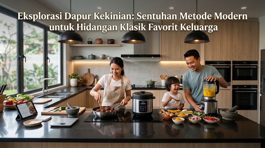 Eksplorasi Dapur Kekinian: Sentuhan Metode Modern untuk Hidangan Klasik Favorit Keluarga